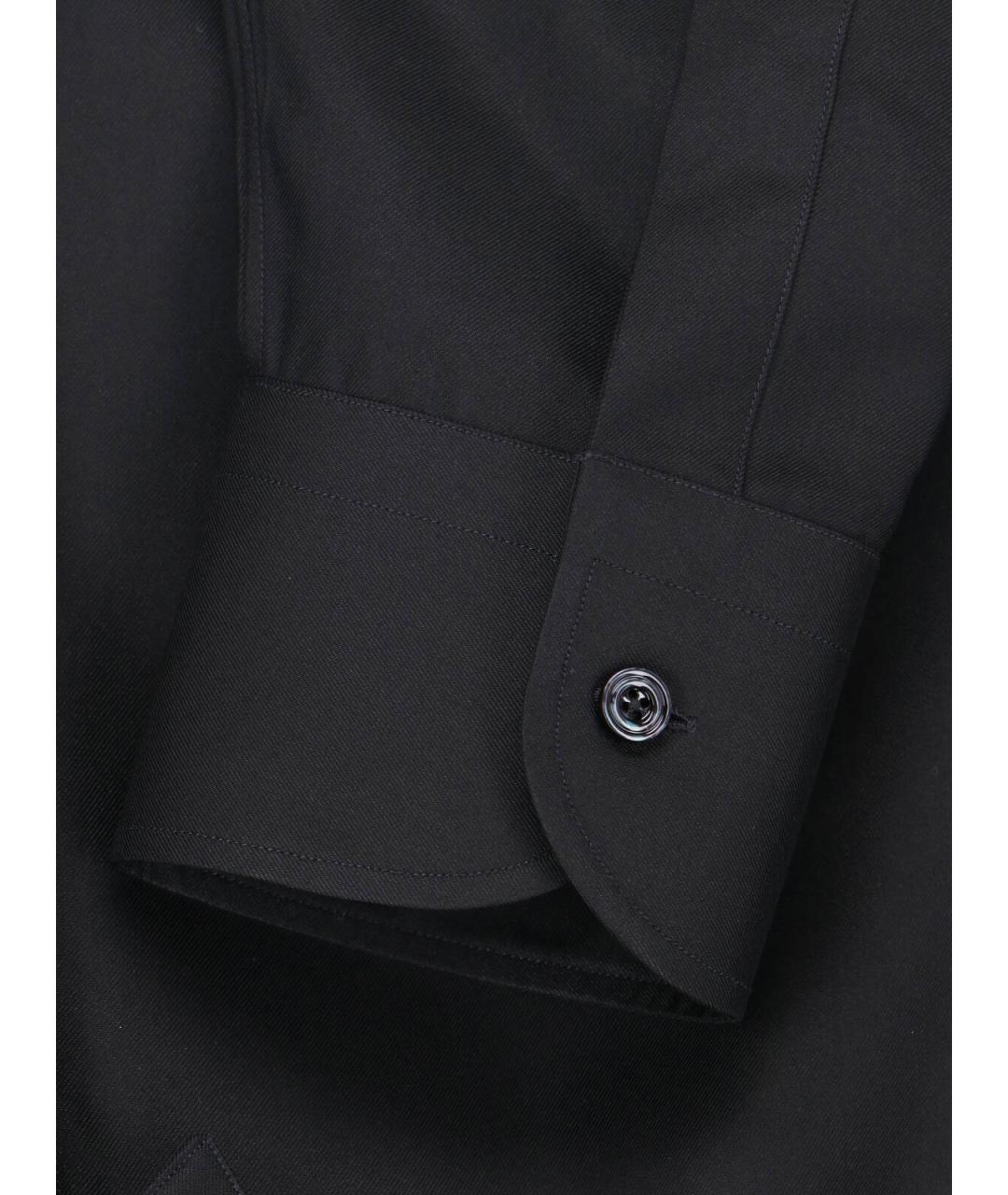 TOM FORD Черная классическая рубашка, фото 4