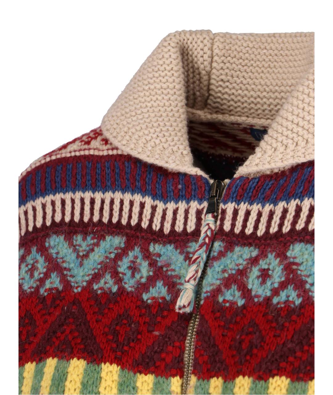 POLO RALPH LAUREN Мульти хлопковый кардиган, фото 4