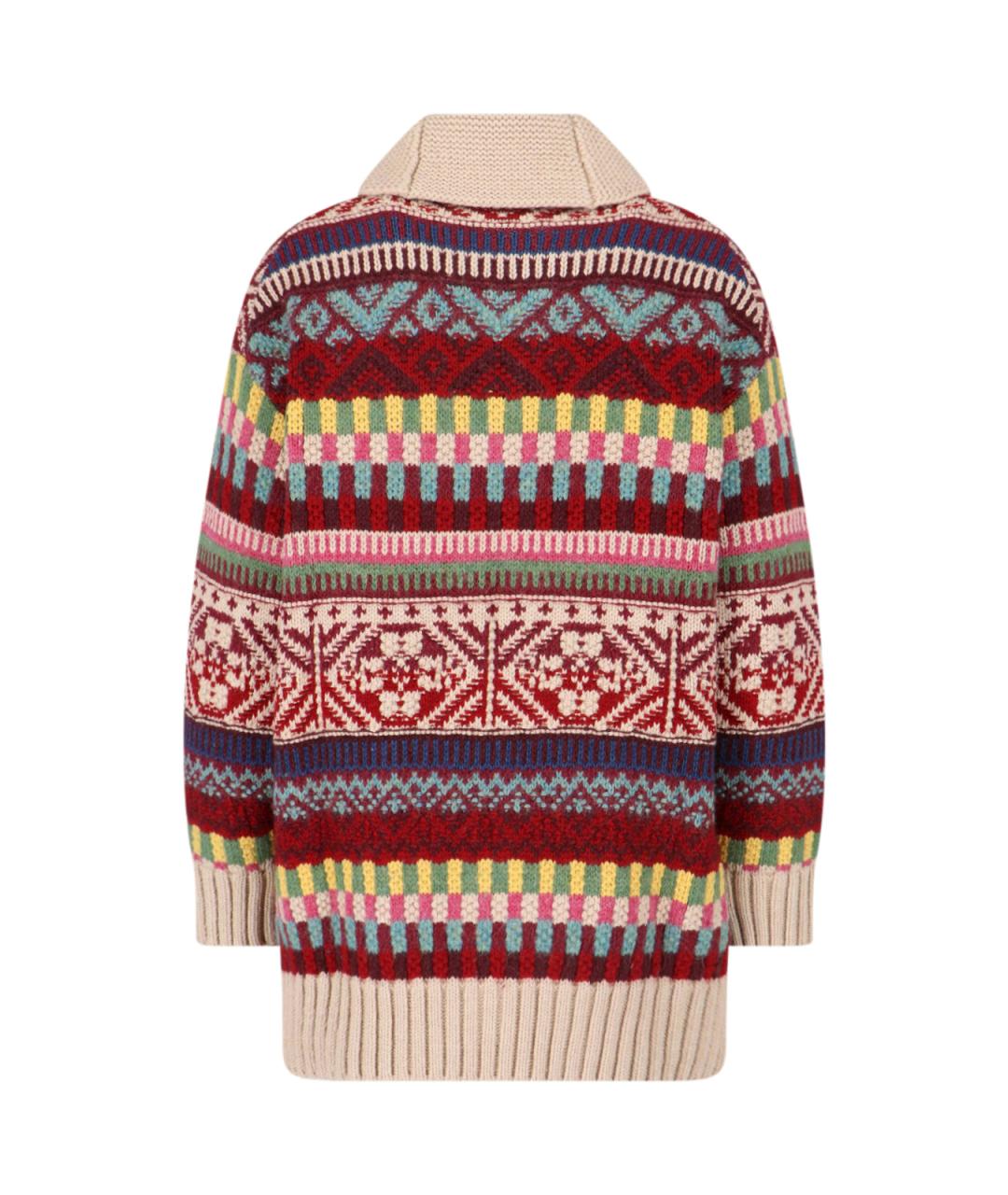 POLO RALPH LAUREN Мульти хлопковый кардиган, фото 2