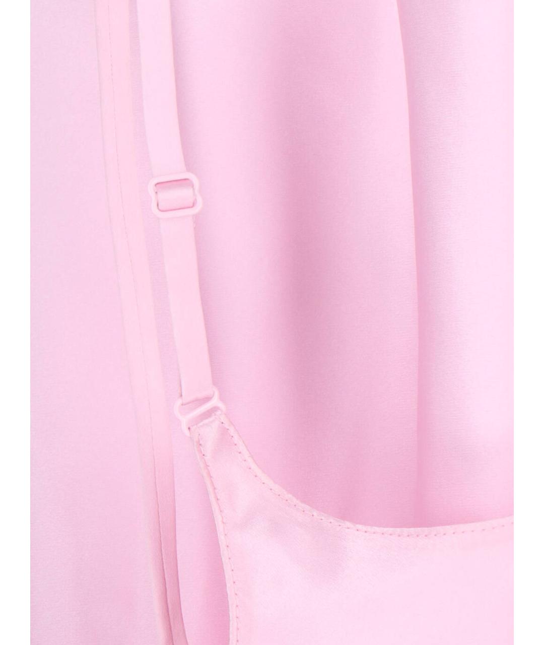 COURREGES Розовое повседневное платье, фото 5