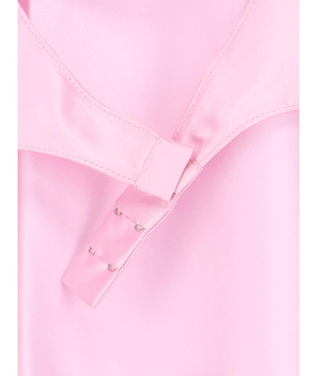 COURREGES Розовое повседневное платье, фото 4