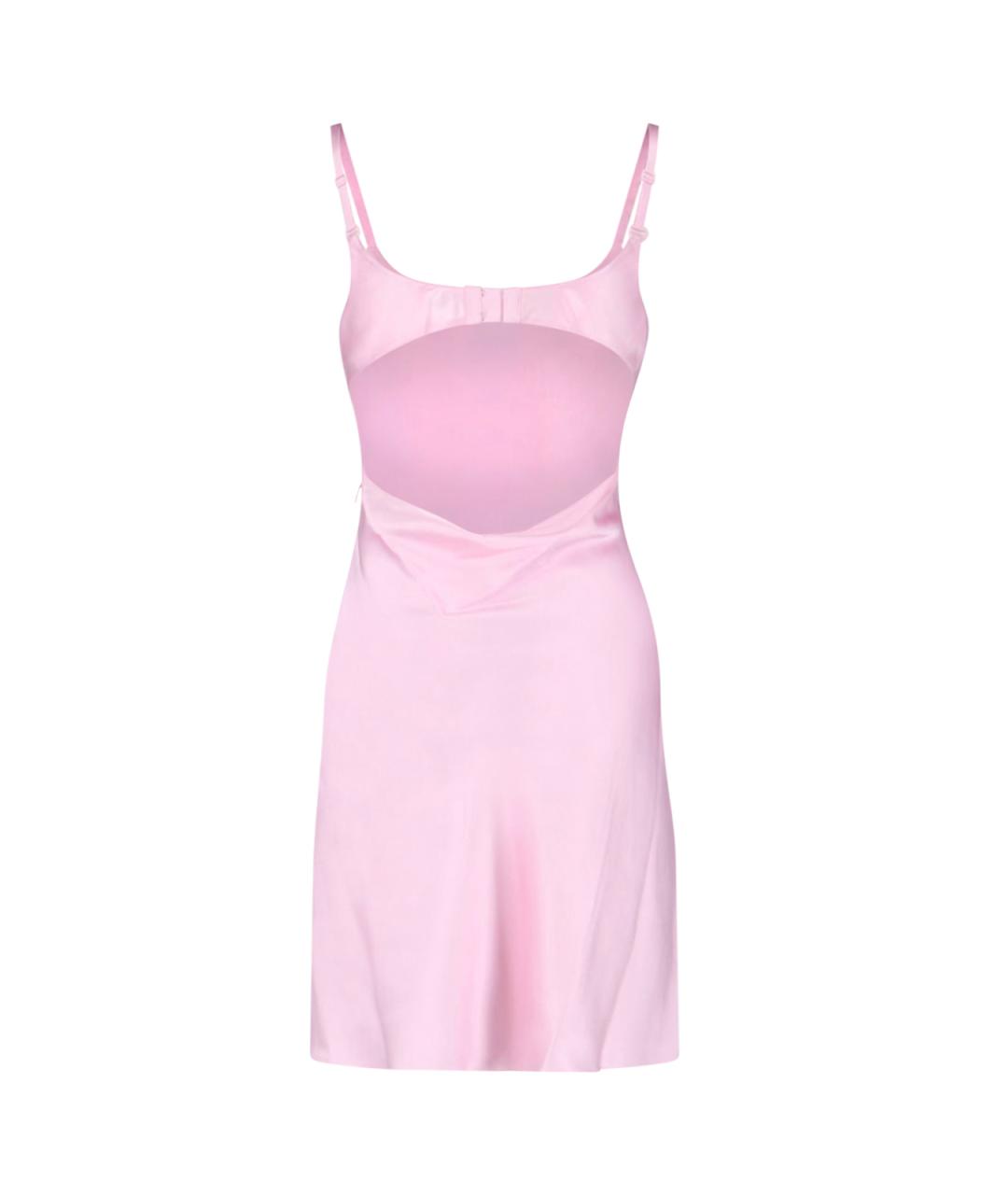 COURREGES Розовое повседневное платье, фото 2