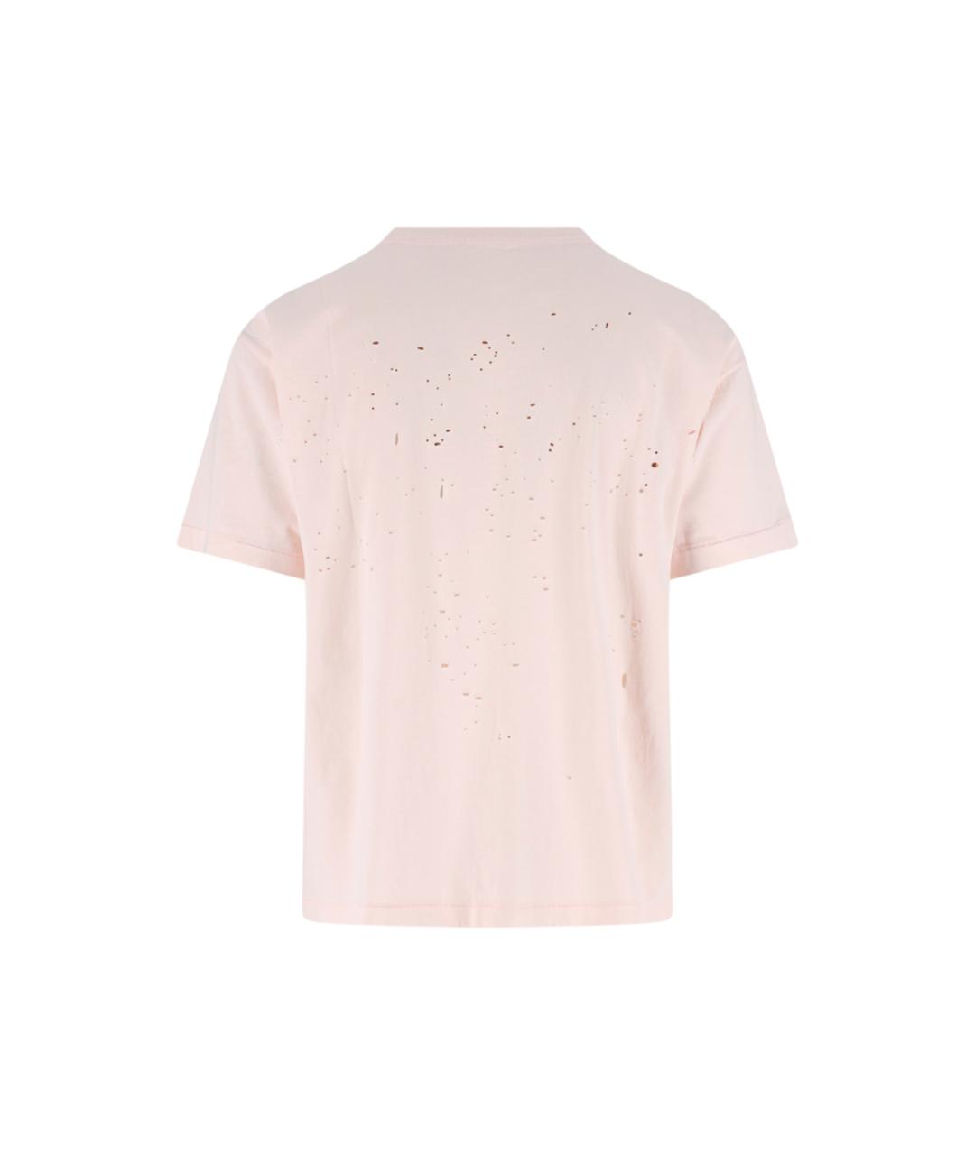 SATISFY Розовая хлопковая футболка, фото 2