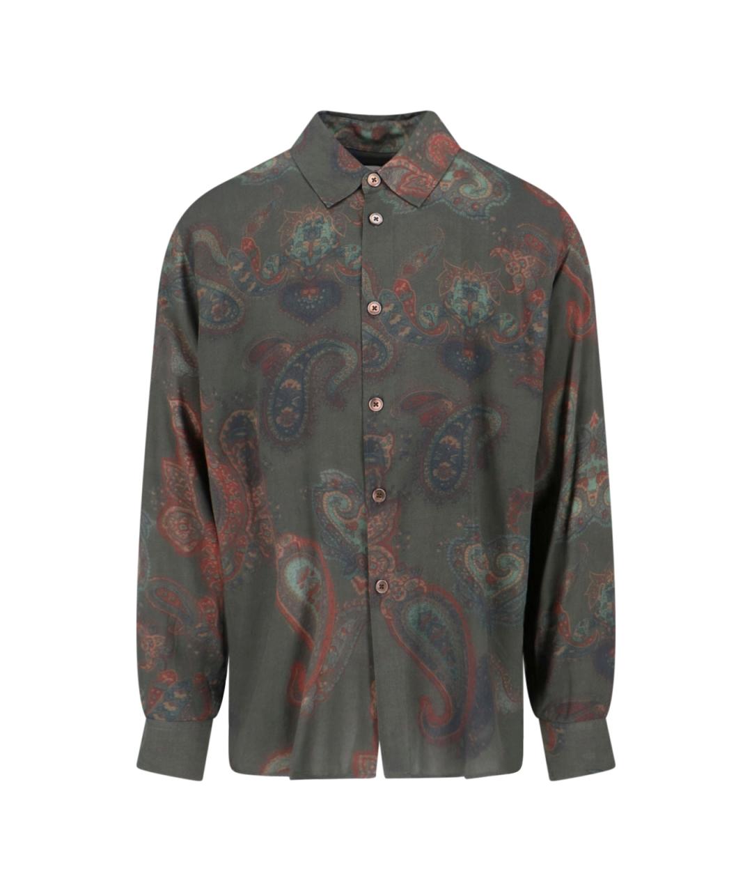 OUR LEGACY Зеленая кэжуал рубашка, фото 1