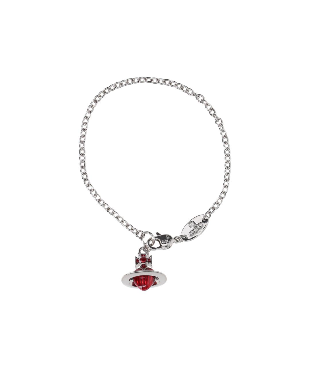 VIVIENNE WESTWOOD Серебрянный металлический браслет, фото 2