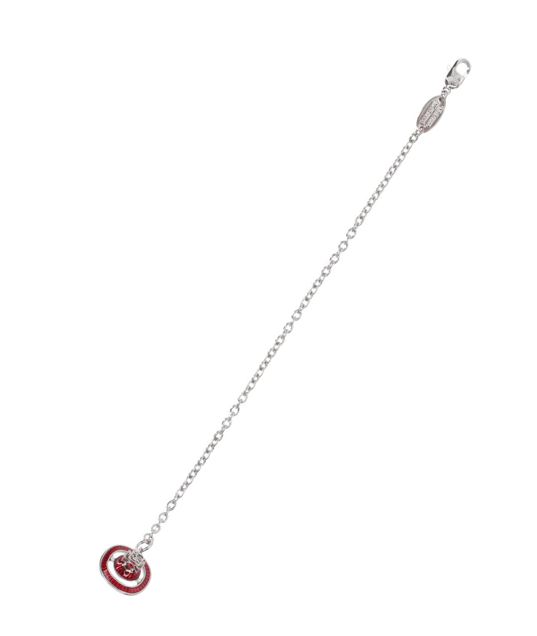 VIVIENNE WESTWOOD Серебрянный металлический браслет, фото 3