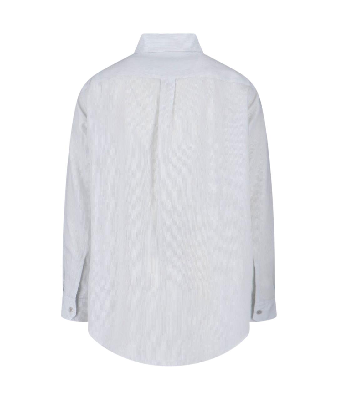 OUR LEGACY Белая хлопковая кэжуал рубашка, фото 2