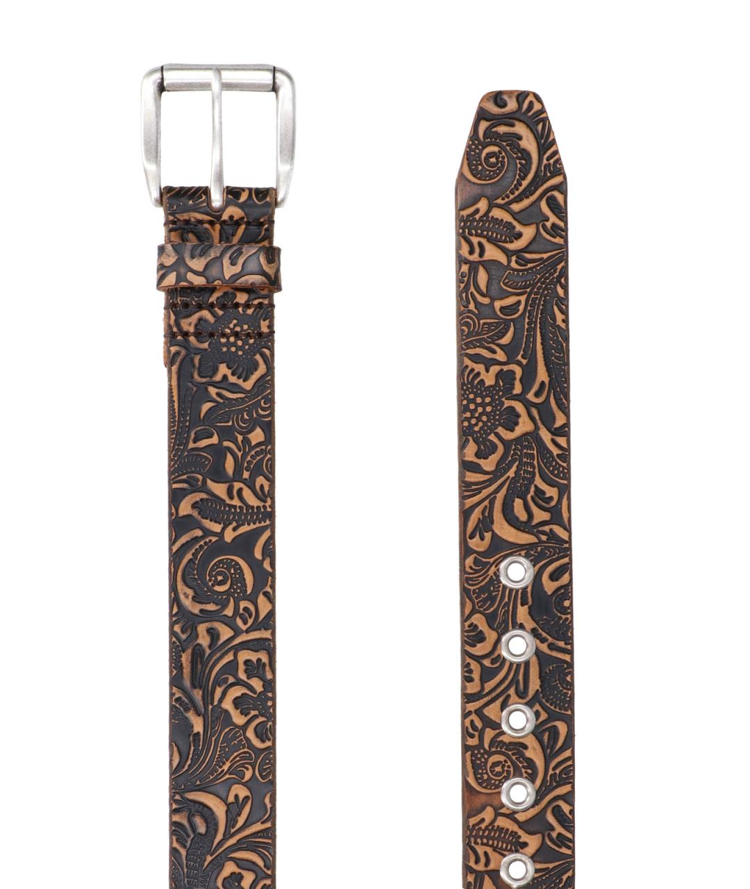 OUR LEGACY Черный кожаный ремень, фото 2