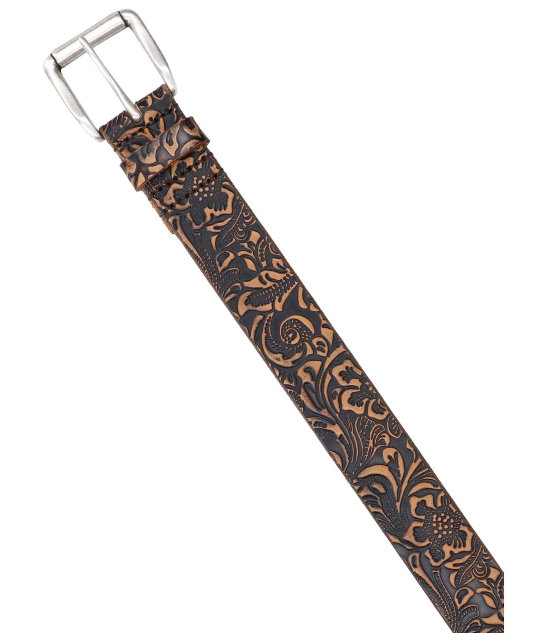 OUR LEGACY Черный кожаный ремень, фото 3