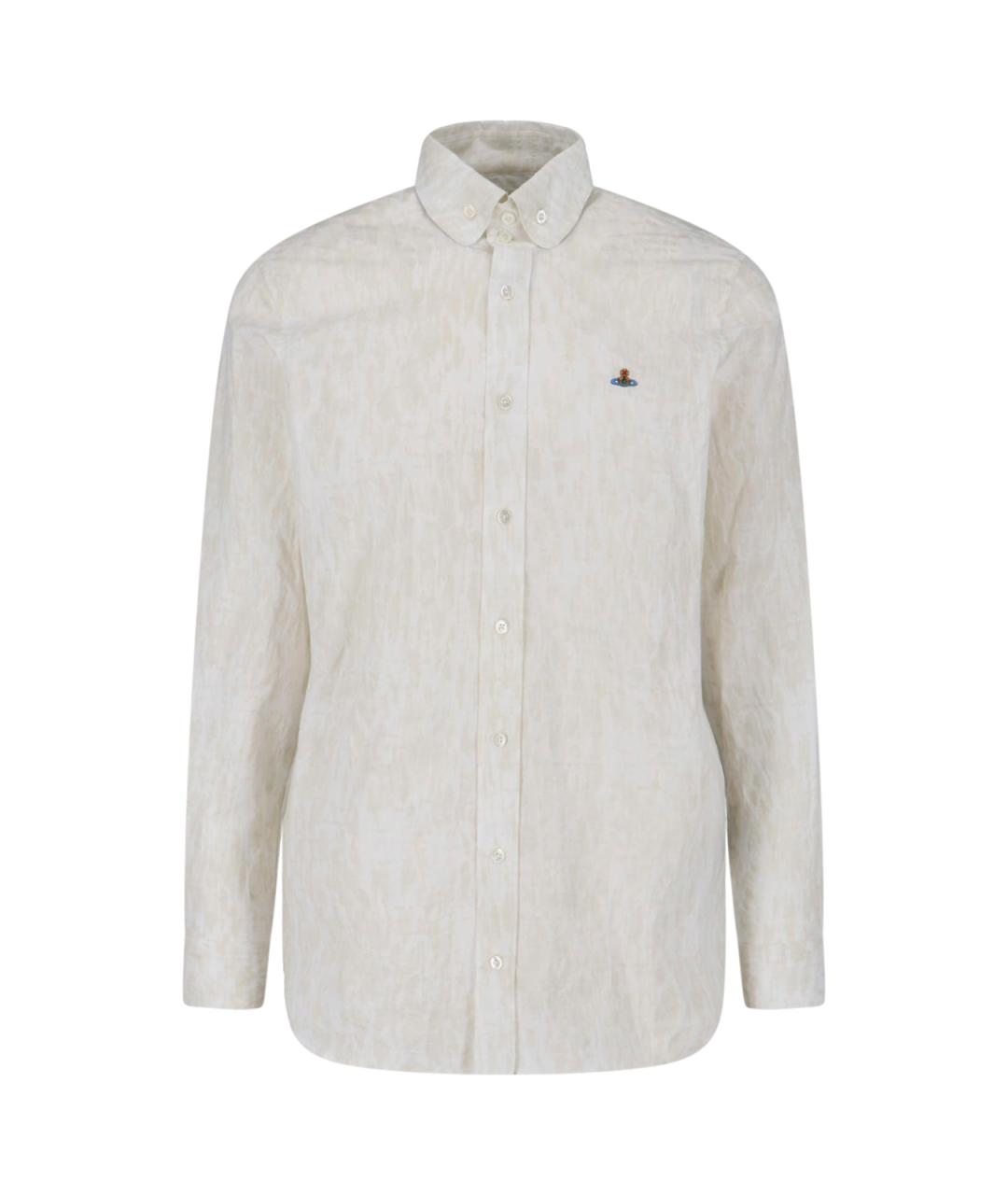 VIVIENNE WESTWOOD Белая хлопковая кэжуал рубашка, фото 1