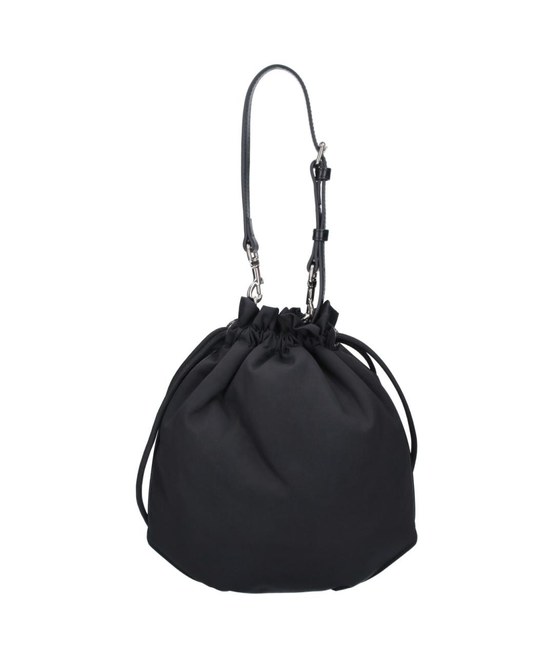 VIVIENNE WESTWOOD Черная тканевая сумка с короткими ручками, фото 3