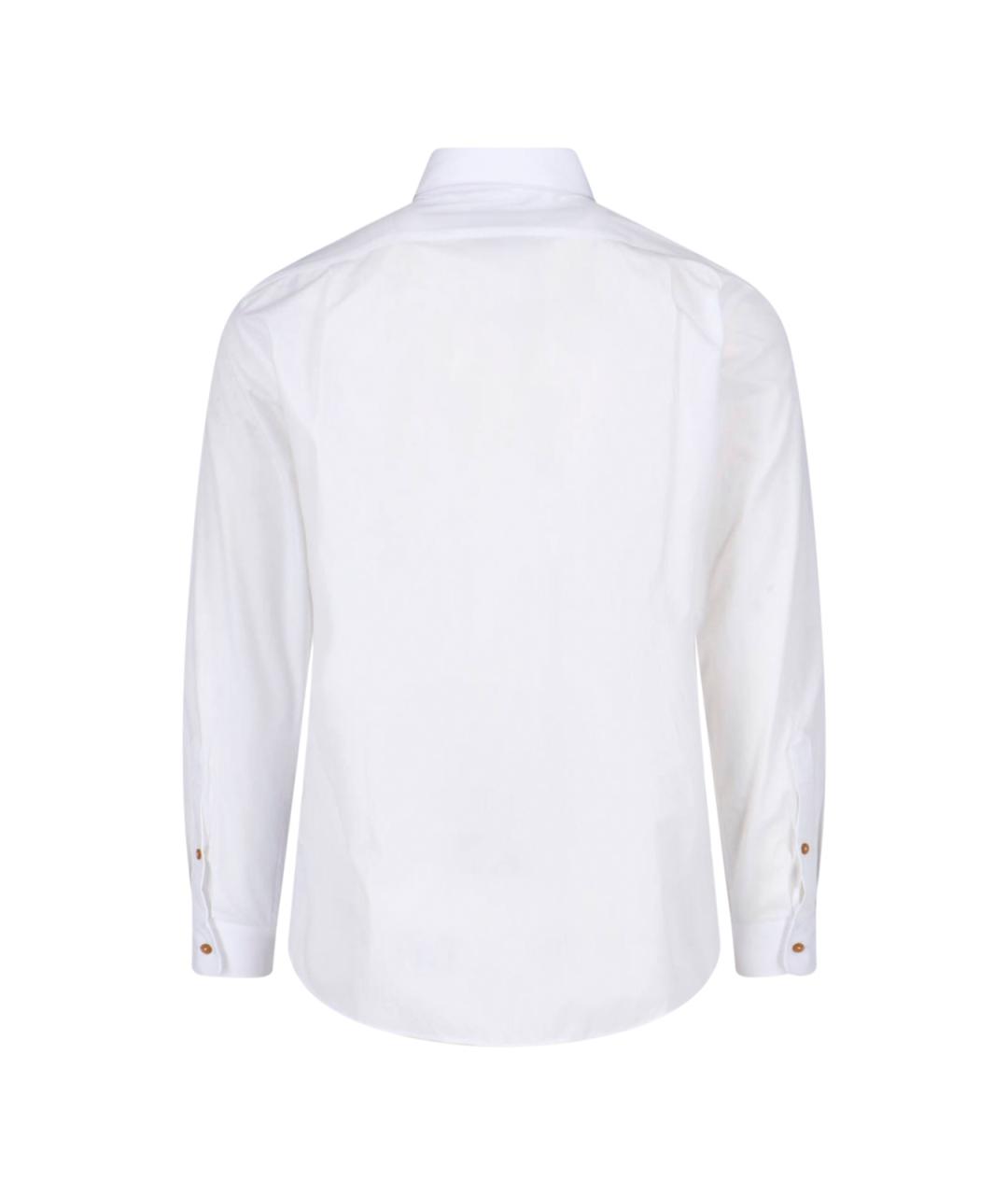 VIVIENNE WESTWOOD Белая хлопковая кэжуал рубашка, фото 2