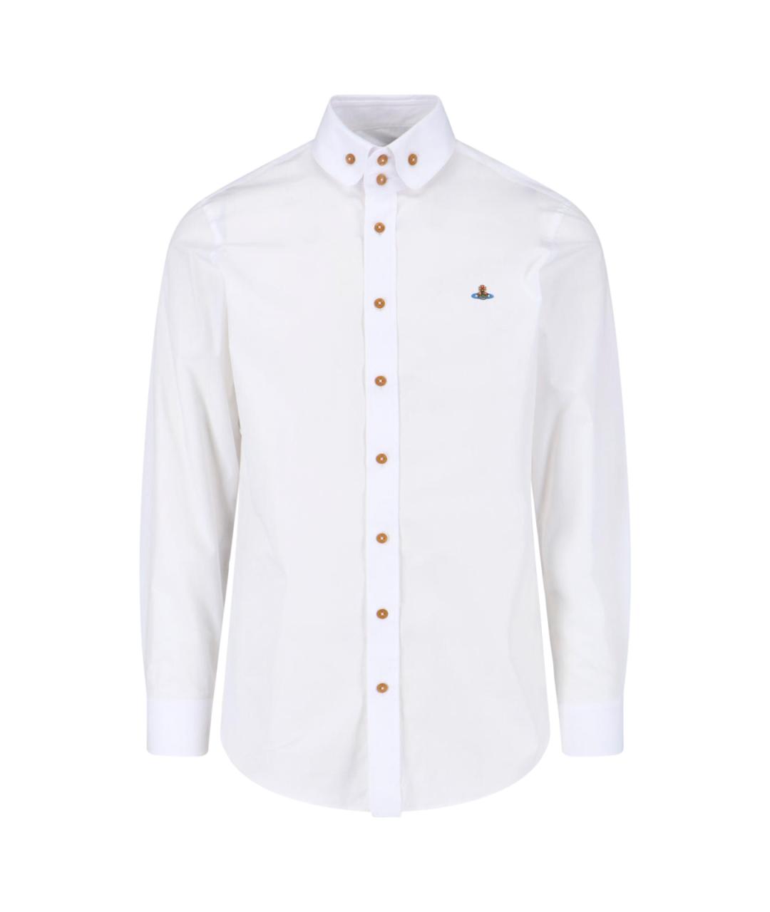 VIVIENNE WESTWOOD Белая хлопковая кэжуал рубашка, фото 1