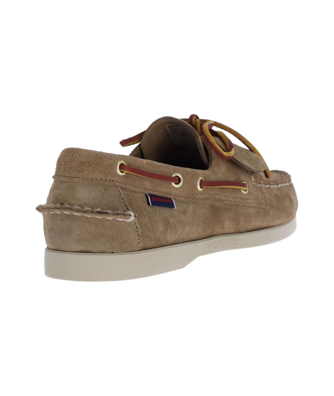 SEBAGO Коричневые замшевые лоферы, фото 4