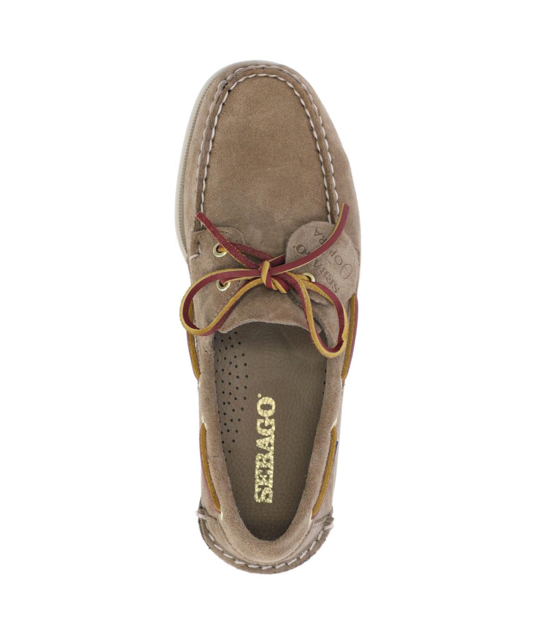 SEBAGO Коричневые замшевые лоферы, фото 5