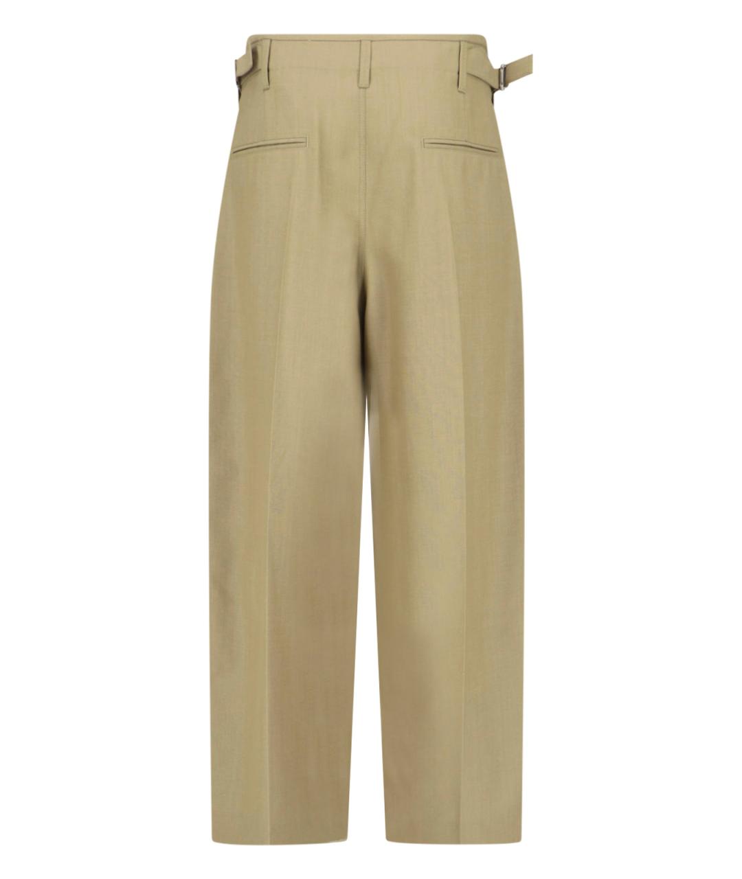 LEMAIRE Зеленые повседневные брюки, фото 2