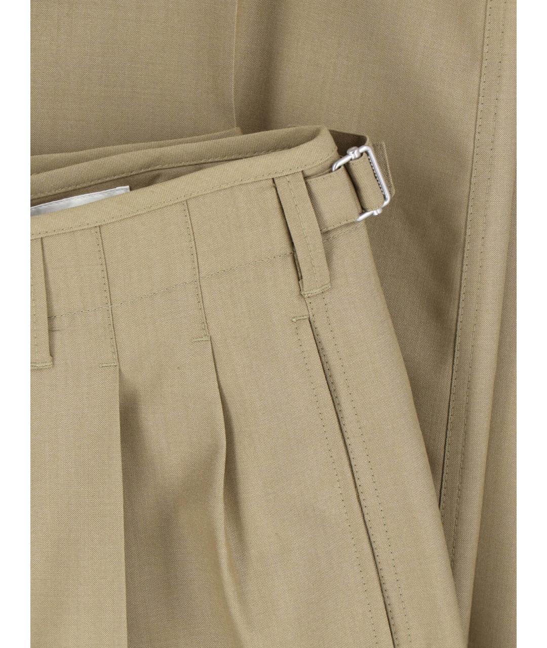 LEMAIRE Зеленые повседневные брюки, фото 5