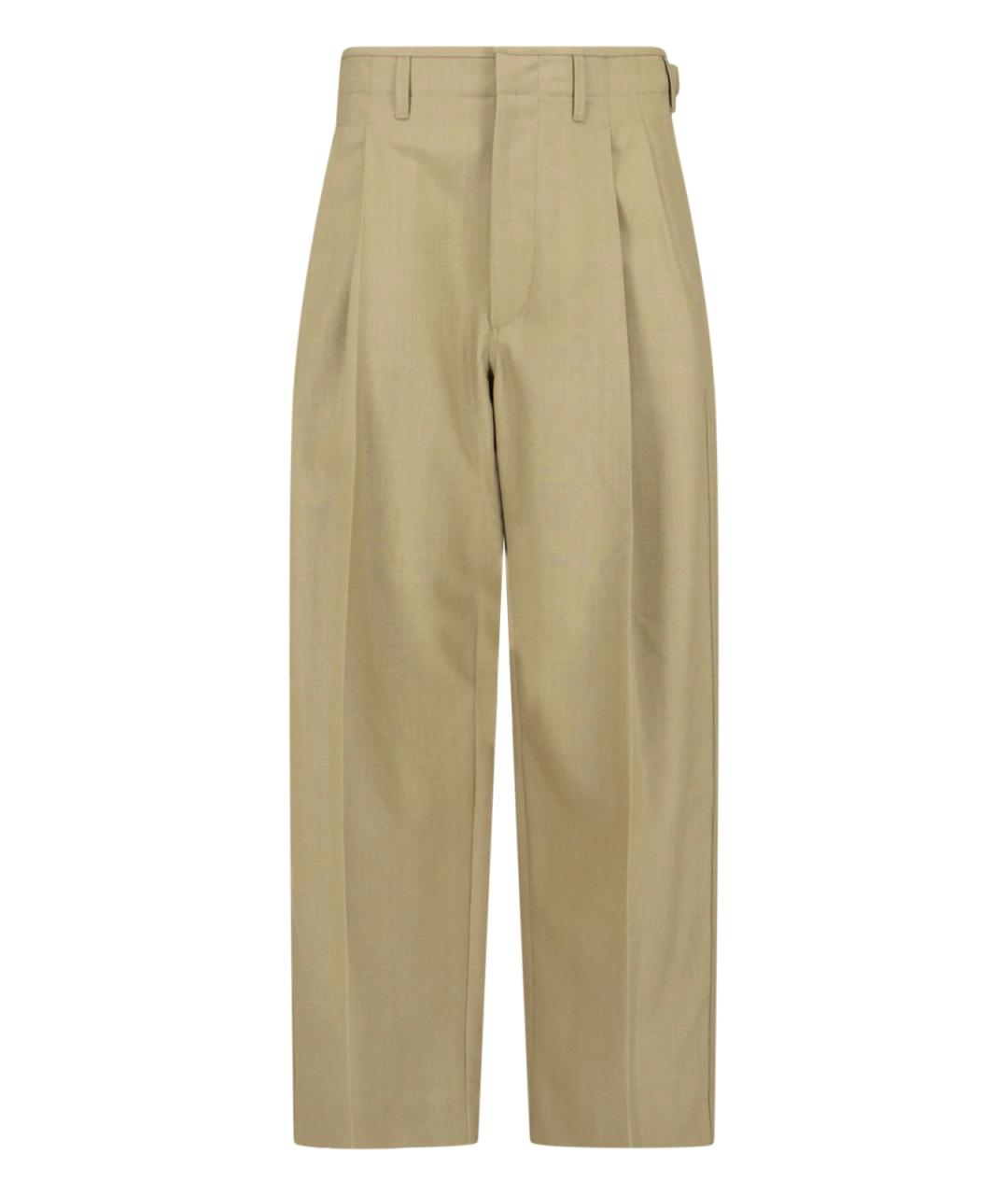 LEMAIRE Зеленые повседневные брюки, фото 1