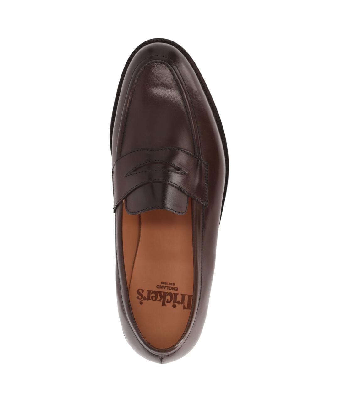 TRICKER'S Коричневые кожаные лоферы, фото 5