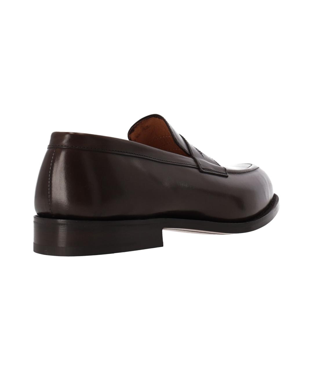 TRICKER'S Коричневые кожаные лоферы, фото 4