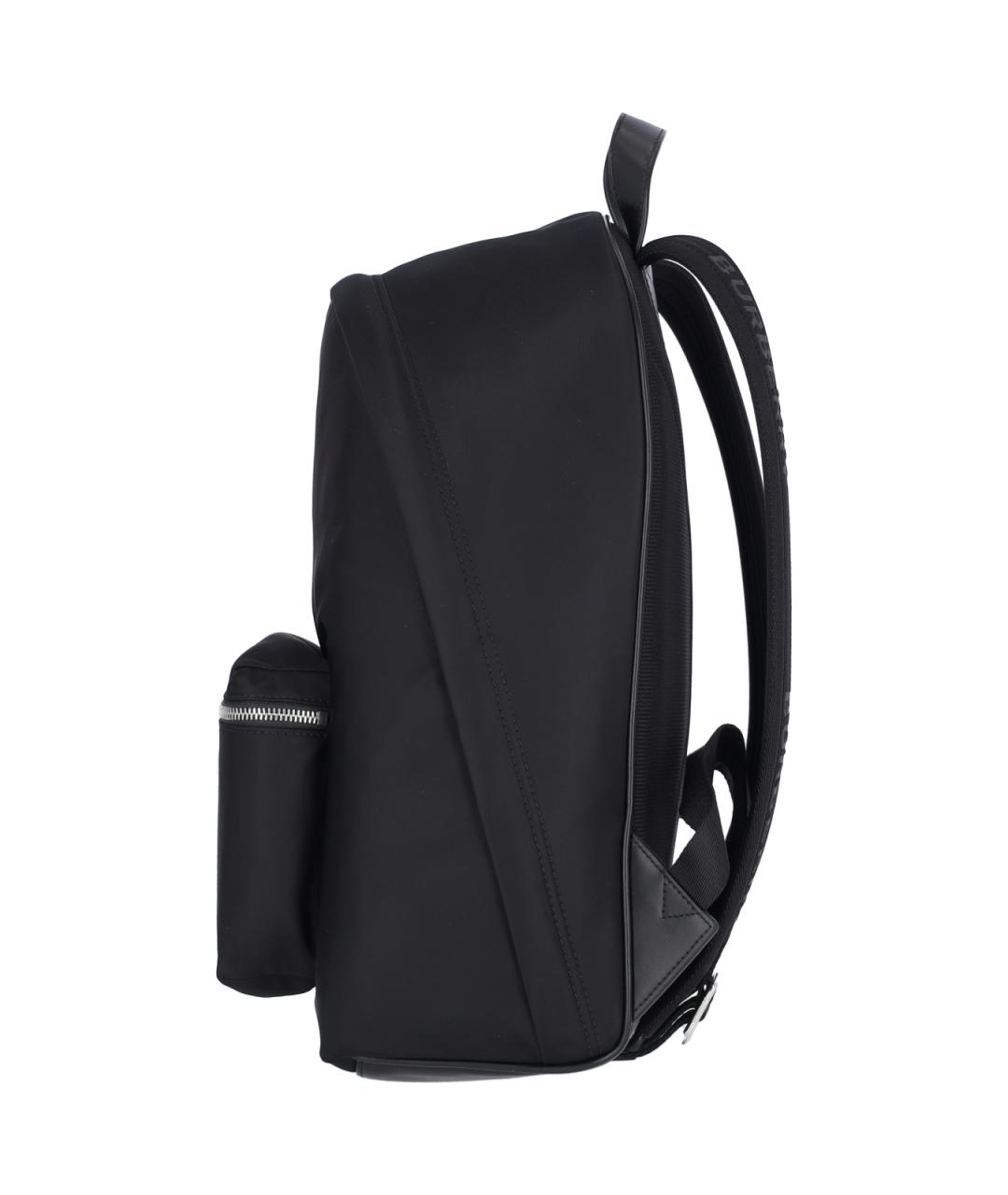 BURBERRY Черный тканевый рюкзак, фото 5