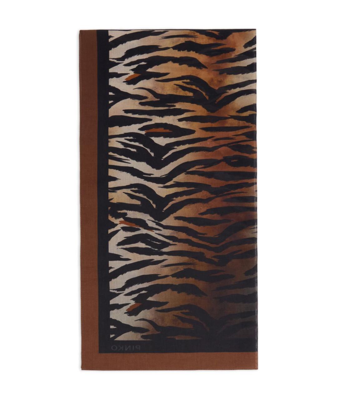 PINKO Мульти хлопковый шарф, фото 2