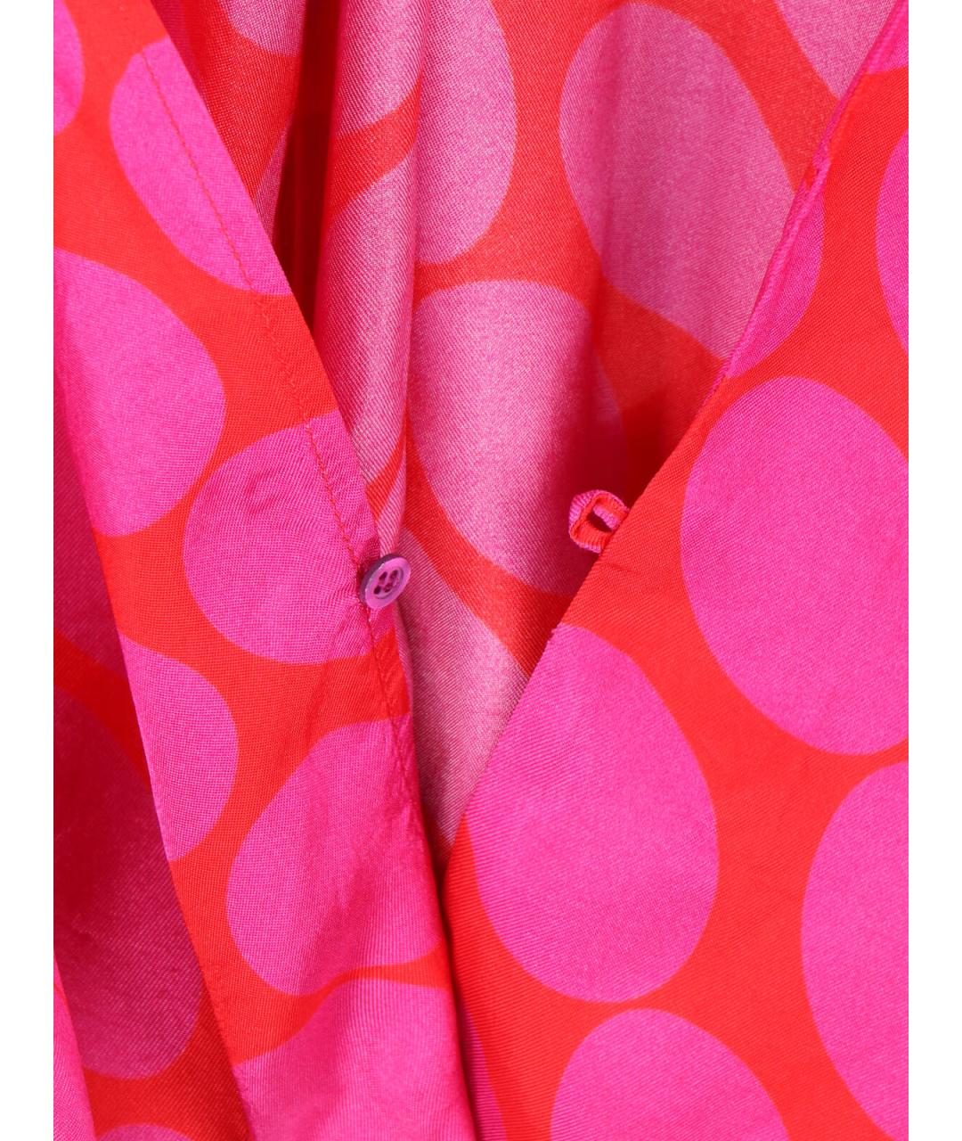 DRIES VAN NOTEN Розовая вискозная блузы, фото 3