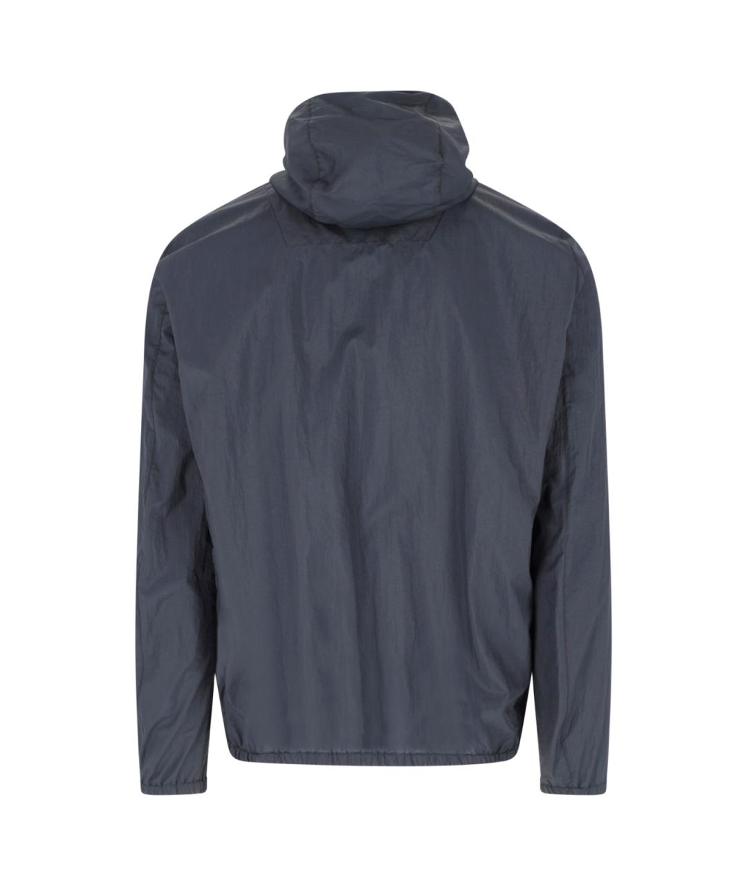 HERNO Синяя полиамидовая куртка, фото 2