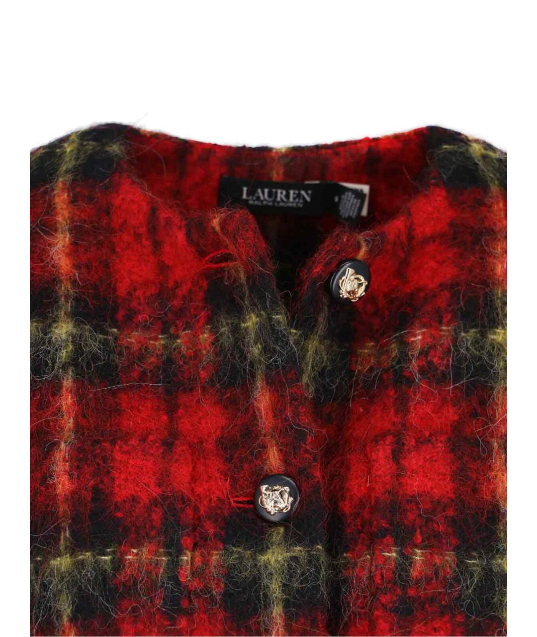 RALPH LAUREN Мульти шерстяная куртка, фото 5