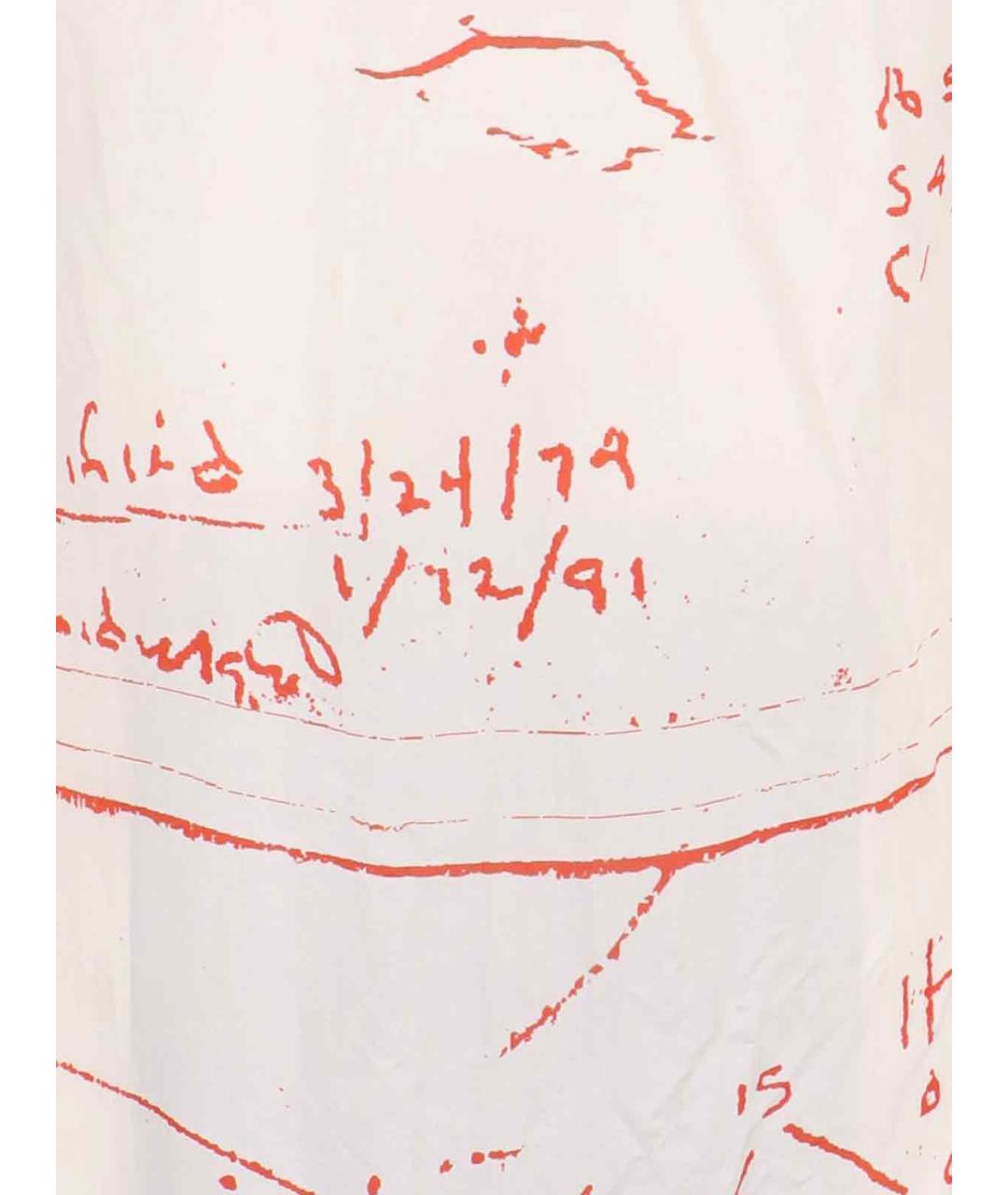 RICK OWENS Белая кэжуал рубашка, фото 3