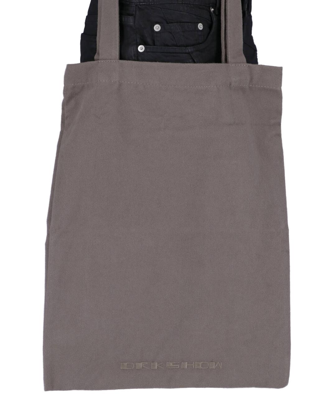 RICK OWENS DRKSHDW Черные хлопковые шорты, фото 4