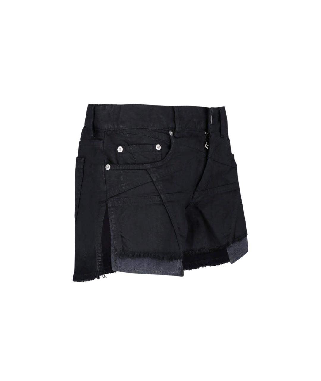 RICK OWENS DRKSHDW Черные хлопковые шорты, фото 3