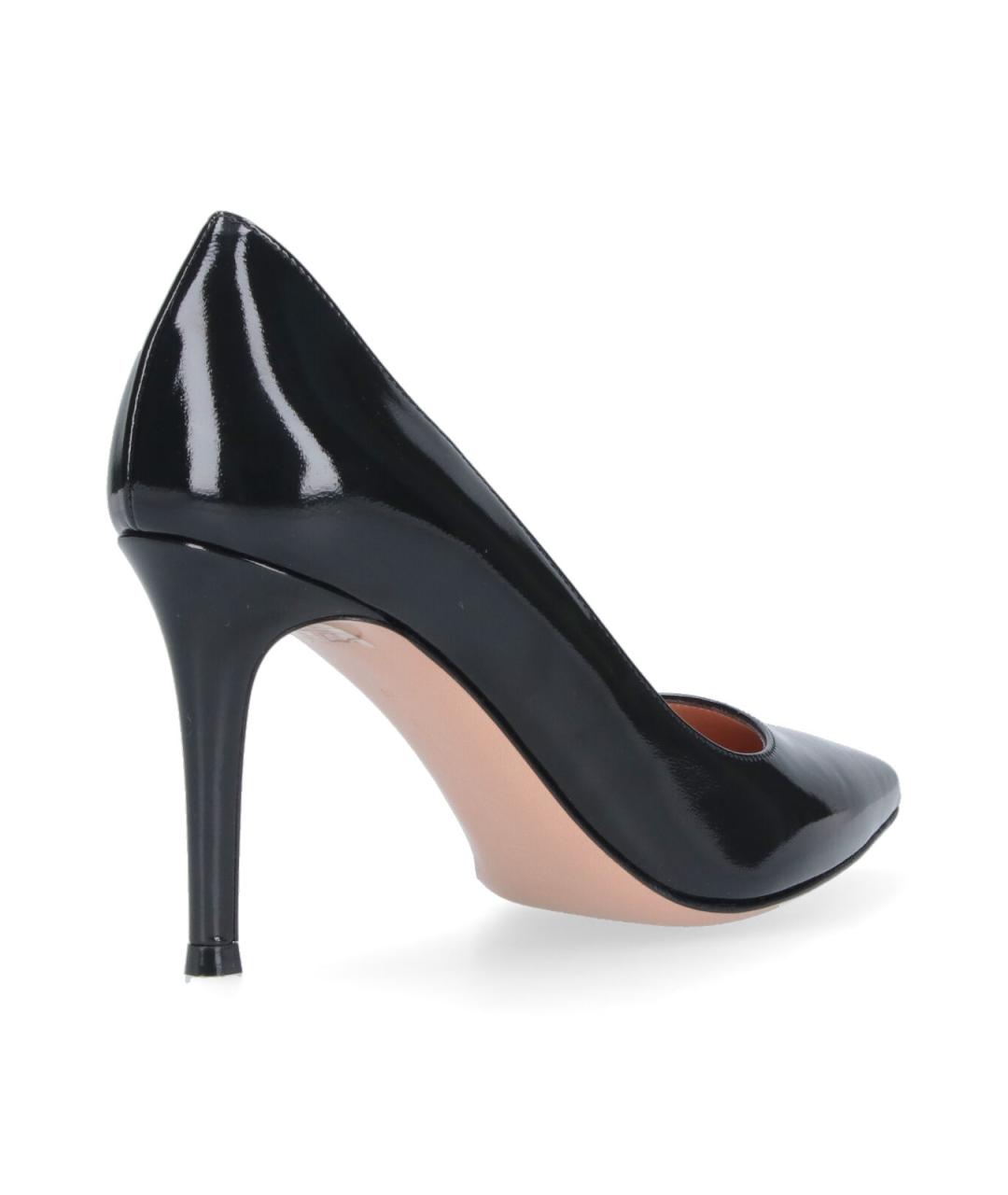 GIANVITO ROSSI Черные туфли из лакированной кожи, фото 4