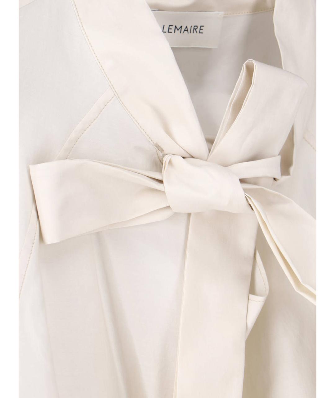 LEMAIRE Белая хлопковая рубашка, фото 3
