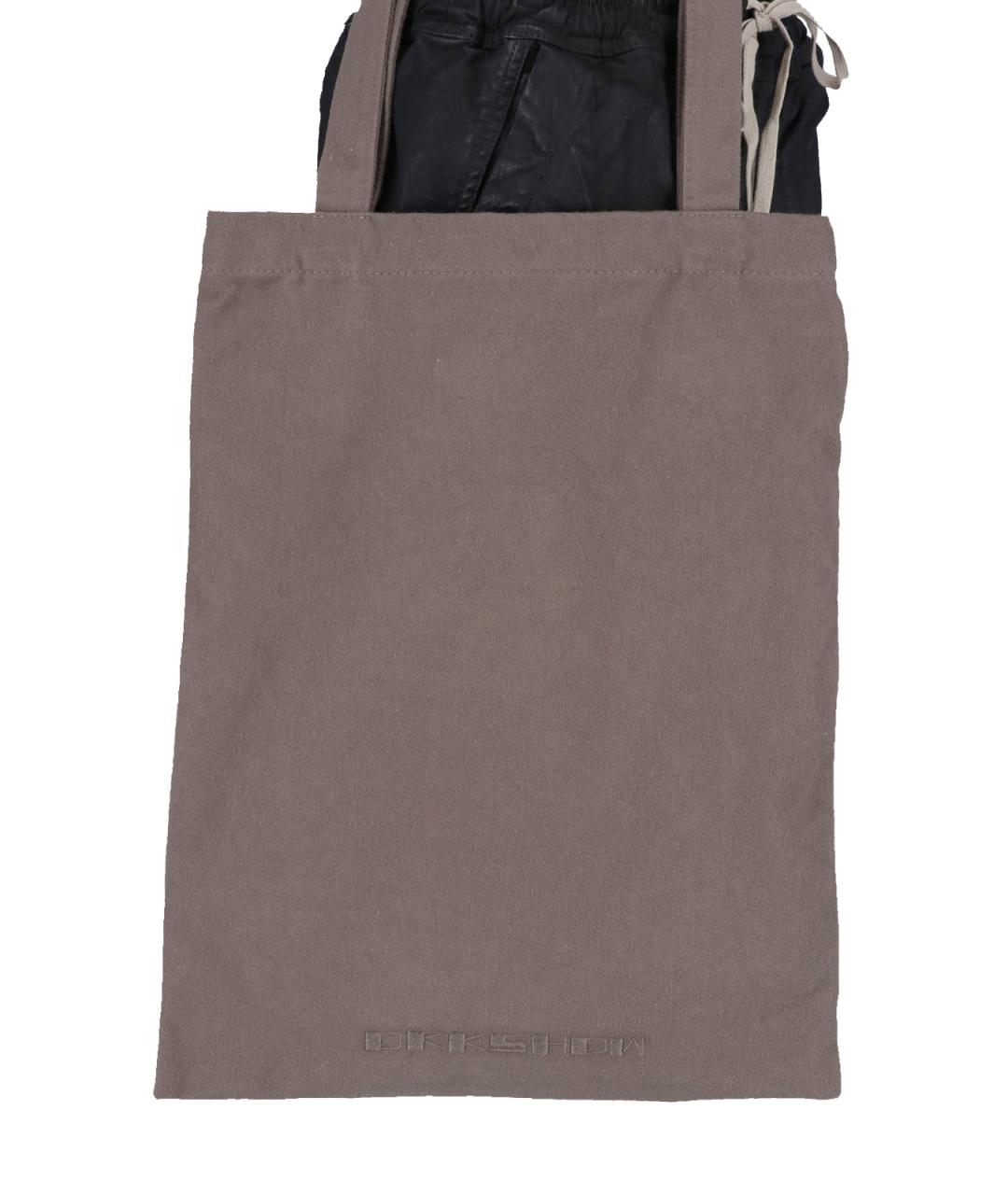 RICK OWENS DRKSHDW Черные хлопковые шорты, фото 4