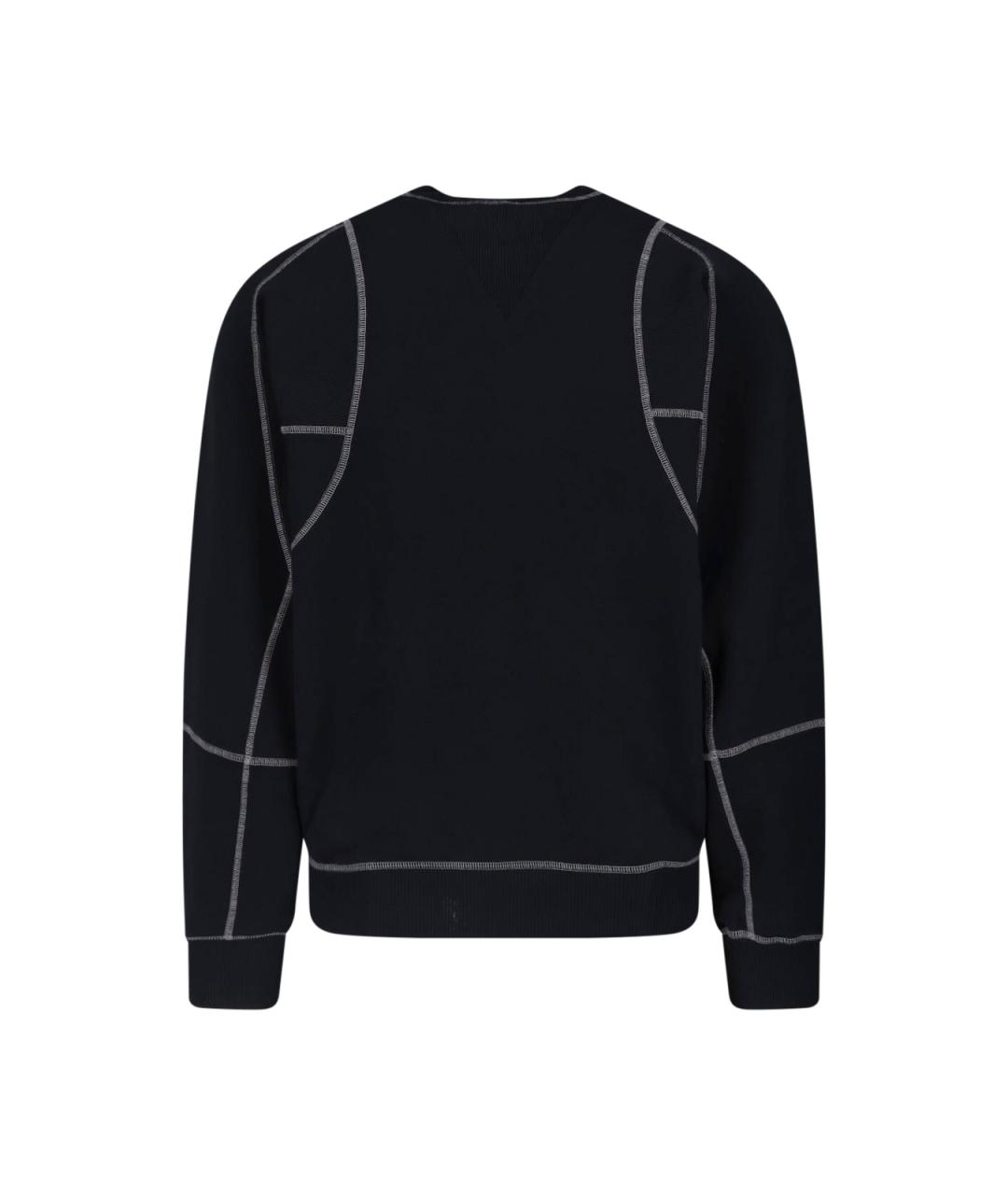 VIVIENNE WESTWOOD Черный хлопковый джемпер / свитер, фото 2