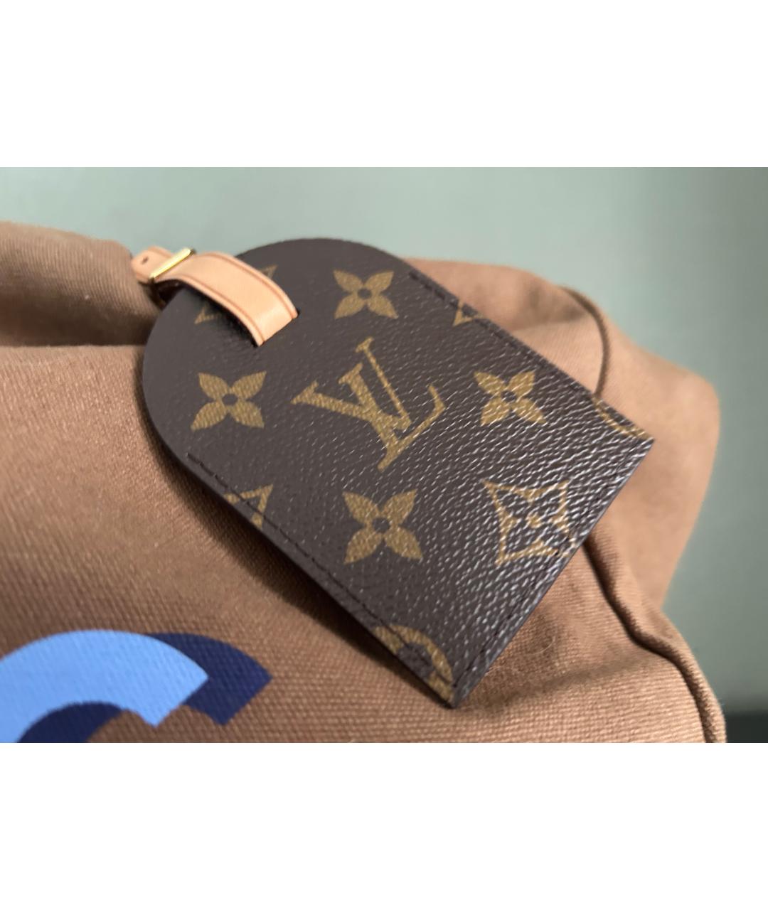 LOUIS VUITTON Коричневая сумка через плечо, фото 6