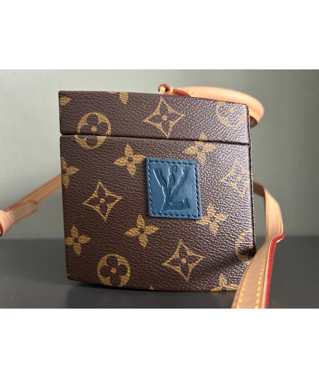 LOUIS VUITTON Коричневая сумка через плечо, фото 9