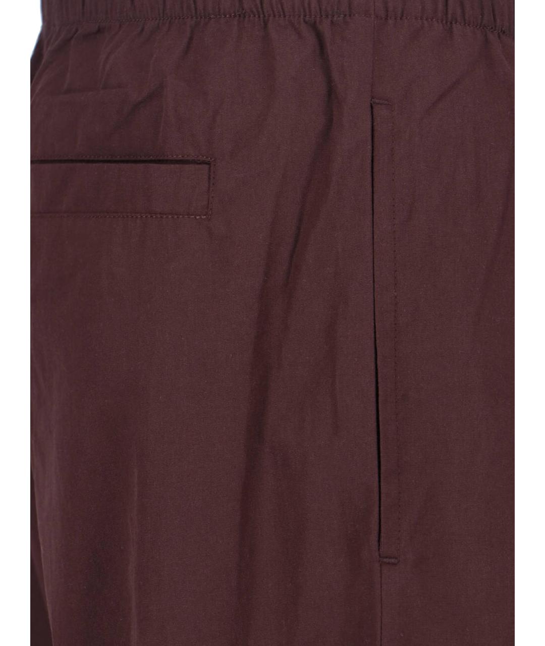 entire studios Коричневые хлопковые повседневные брюки, фото 4