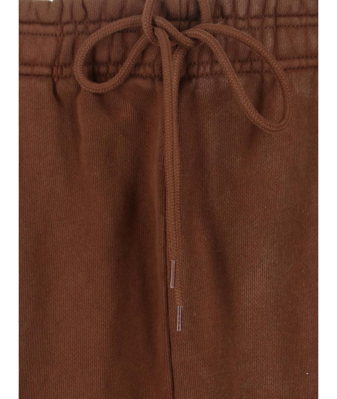 entire studios Коричневые хлопковые повседневные брюки, фото 4