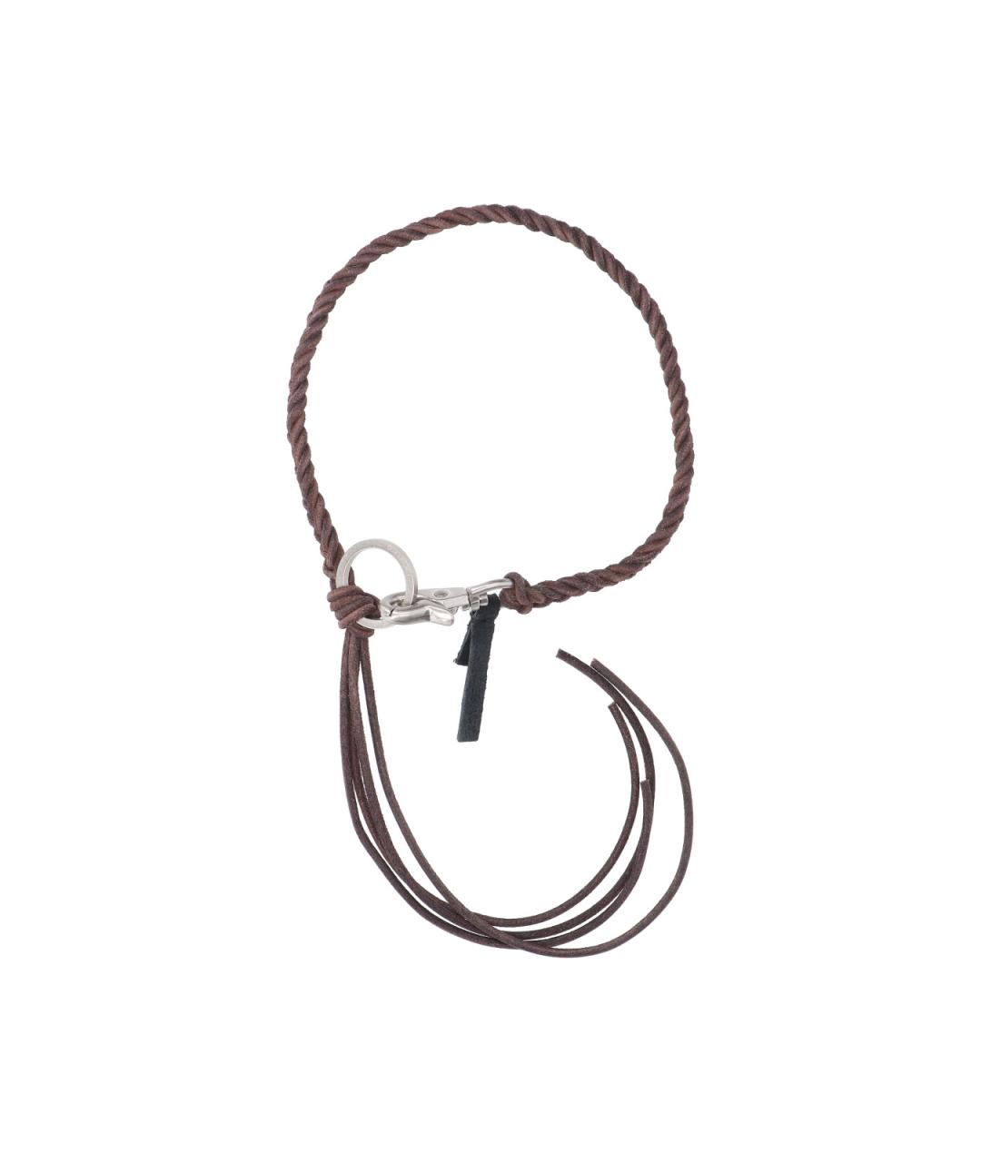 OUR LEGACY Коричневый брелок, фото 1