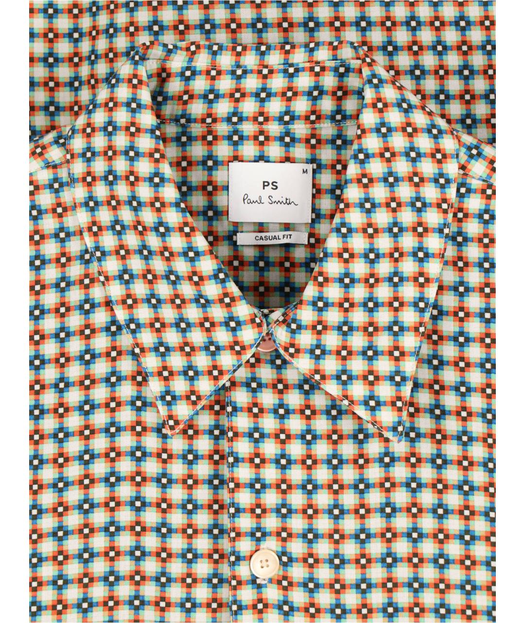 PAUL SMITH Мульти хлопковая кэжуал рубашка, фото 3