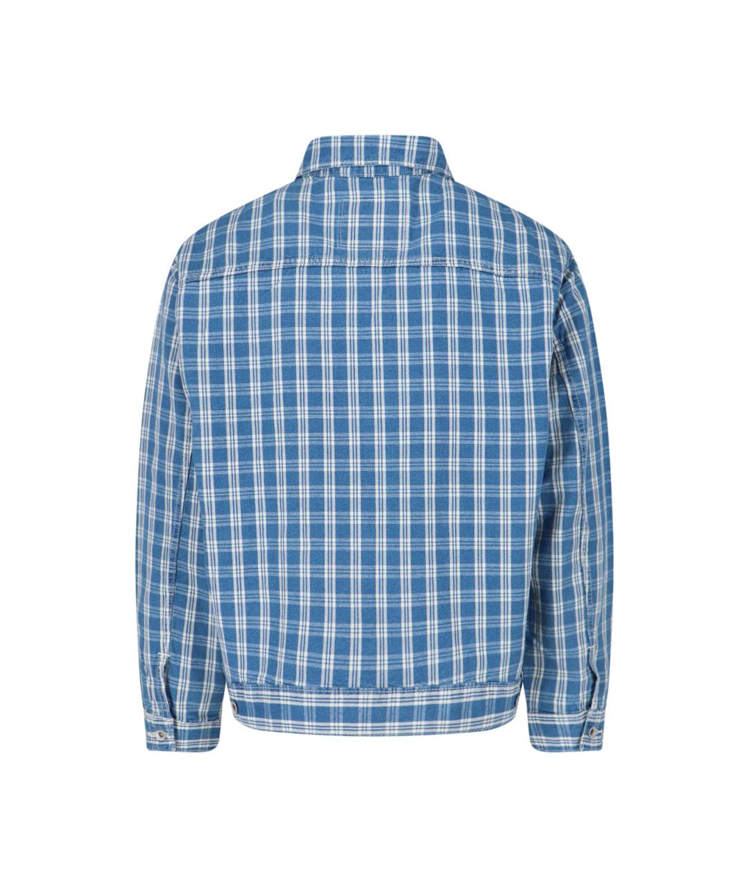 LEVI'S Синяя хлопковая куртка, фото 2