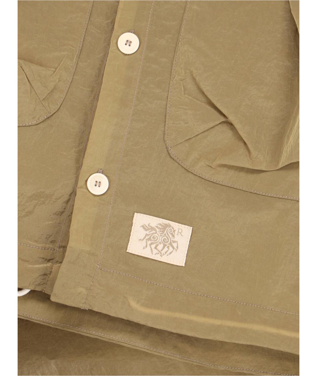 RANRA Бежевая полиамидовая куртка, фото 4