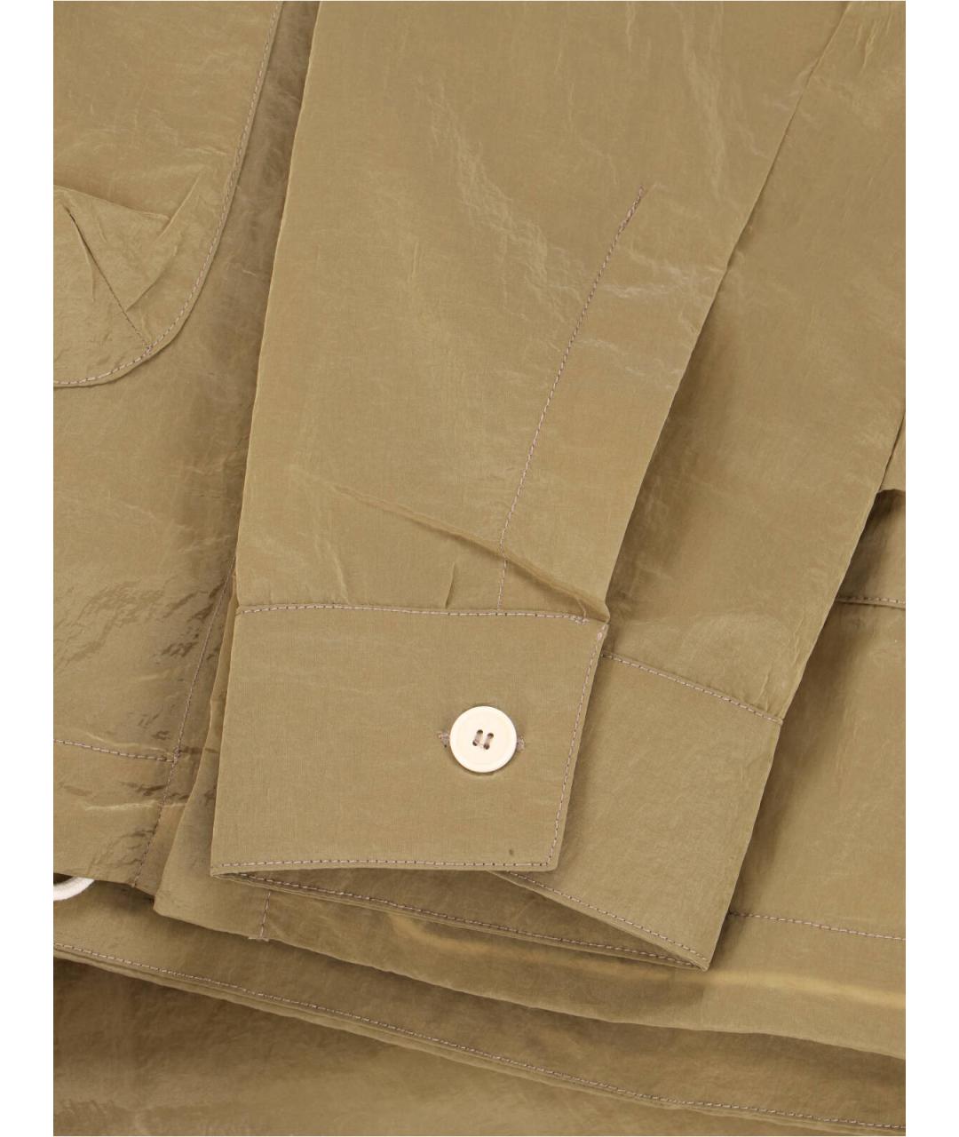 RANRA Бежевая полиамидовая куртка, фото 5