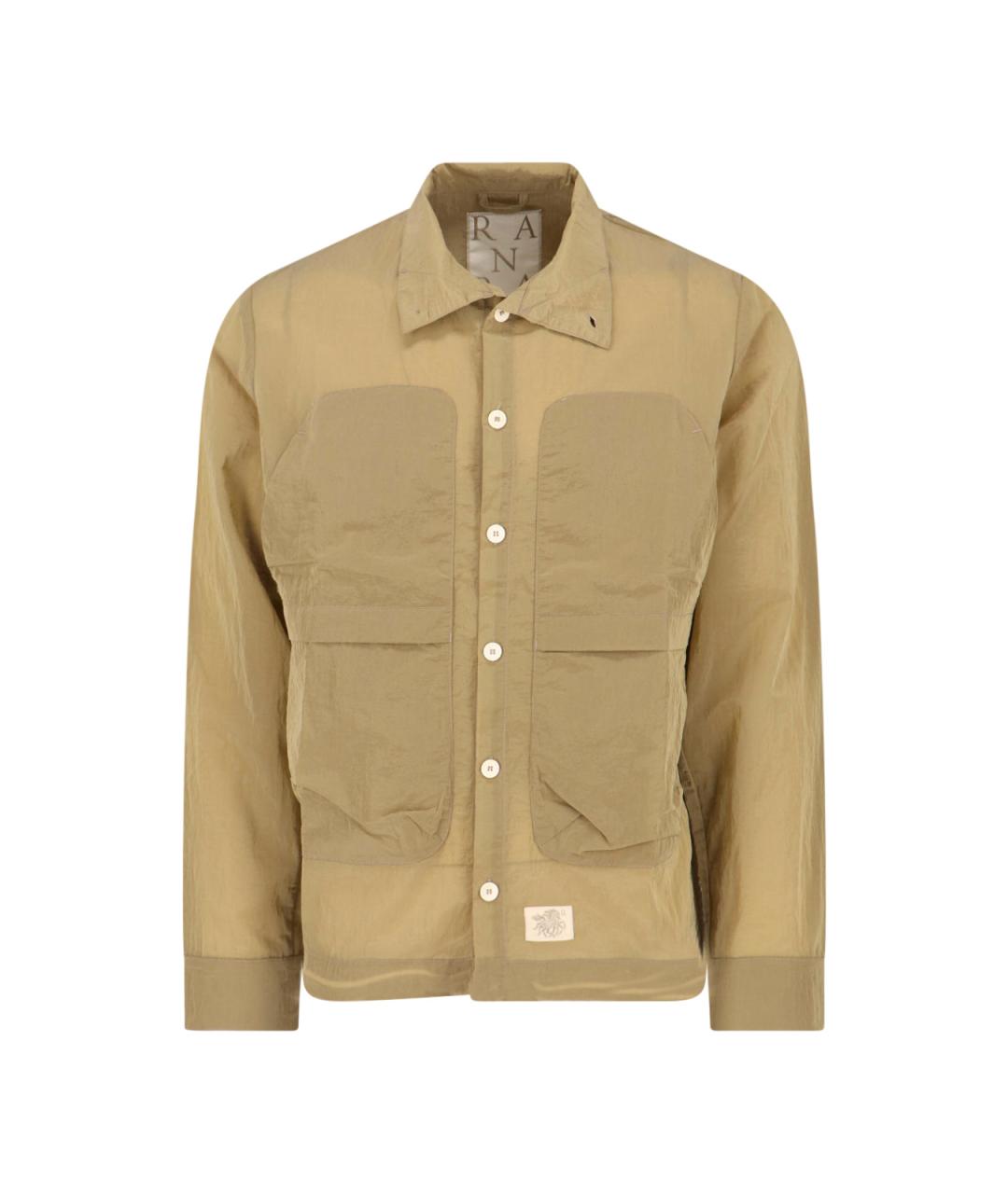 RANRA Бежевая полиамидовая куртка, фото 1