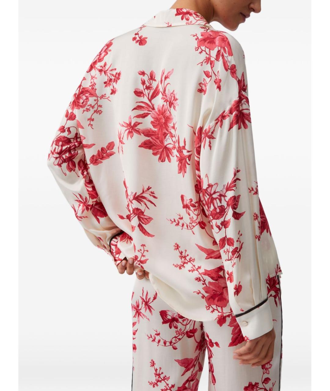 LIU JO Красная вискозная рубашка, фото 3