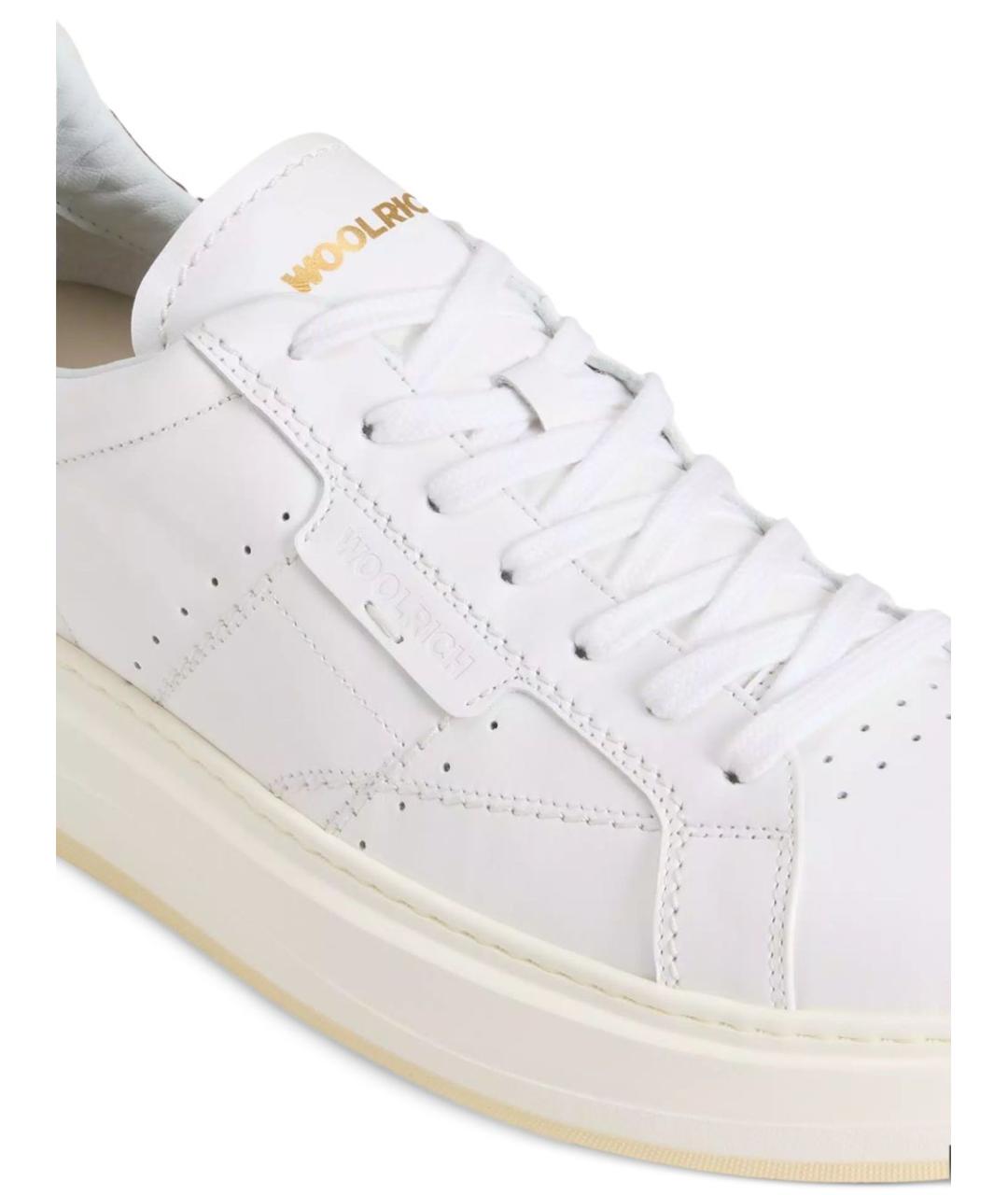WOOLRICH Белые низкие кроссовки / кеды, фото 3