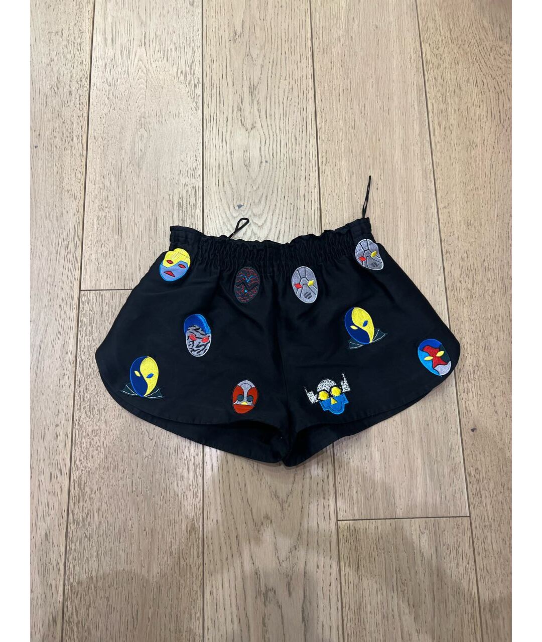 STELLA MCCARTNEY Черные атласные шорты, фото 5