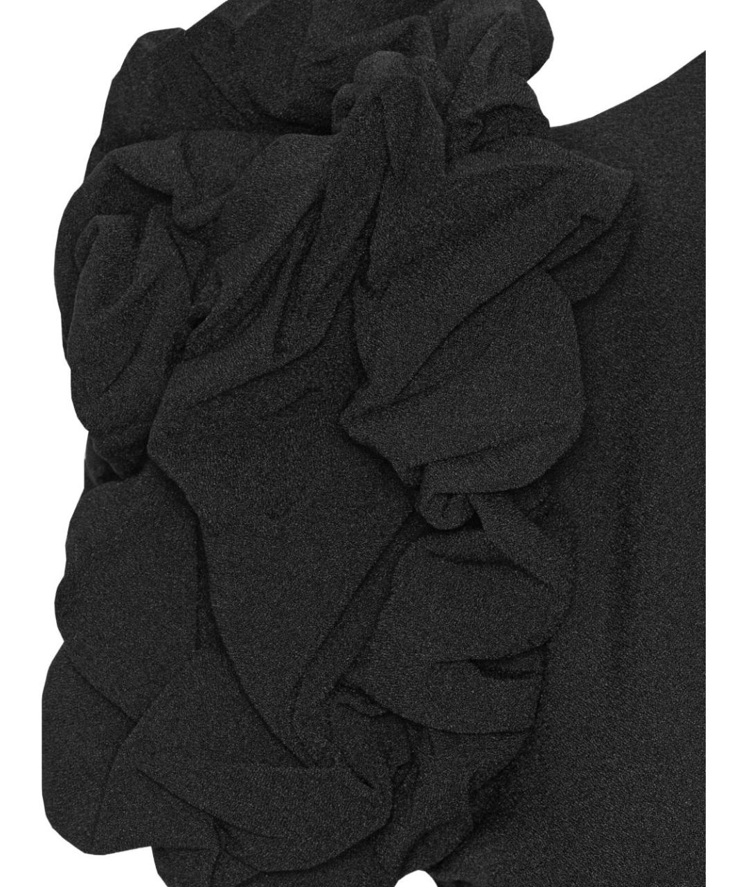 ROTATE Черное полиэстеровое вечернее платье, фото 4